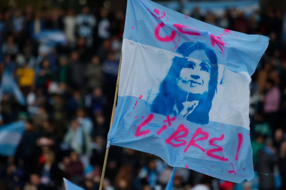 Acto kirchnerista en Parque Lezama (Mariano Sánchez)