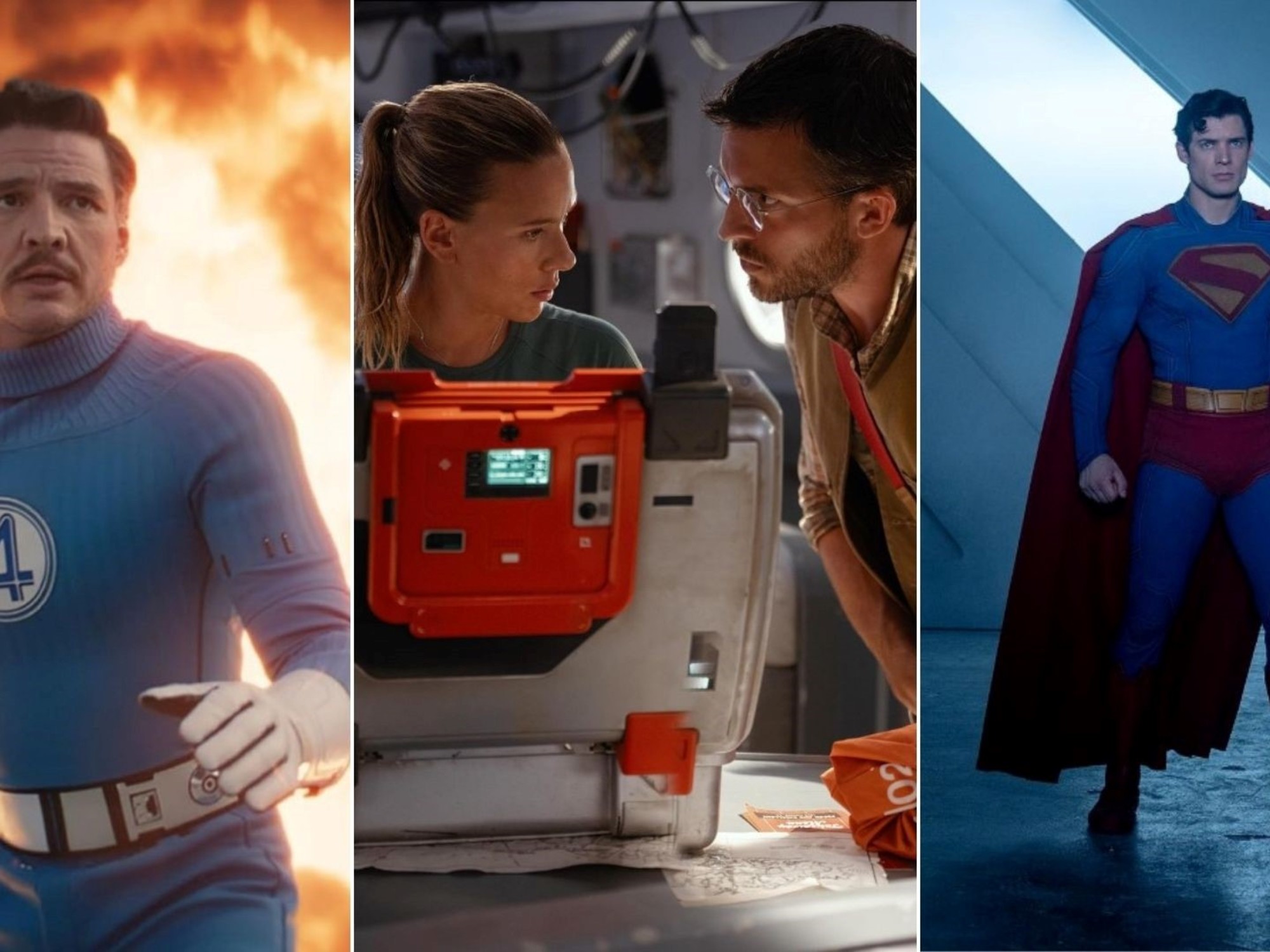 Jurassic World, Superman y Los 4 Fantásticos lideran un julio histórico en cines