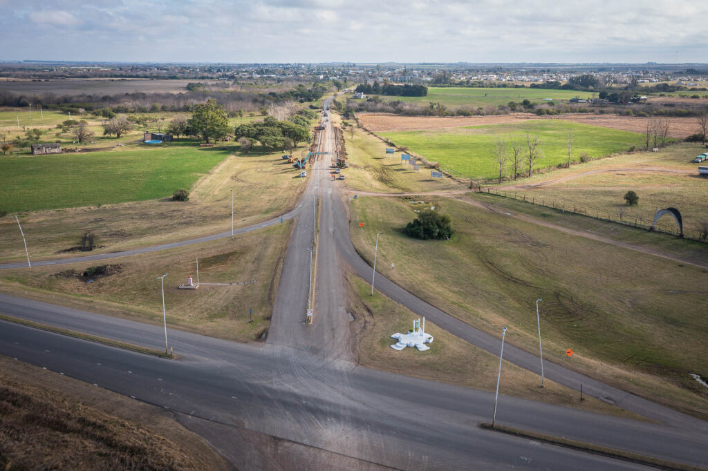 ruta provincial Nº32 en el departamento Paraná