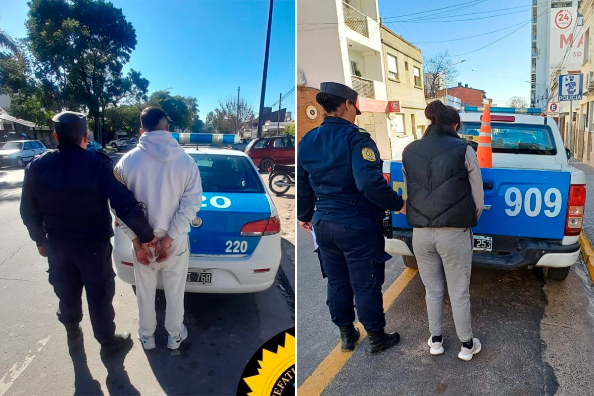 Detenidos tras pelea por deuda familiar en Paraná. Foto: P.E.R