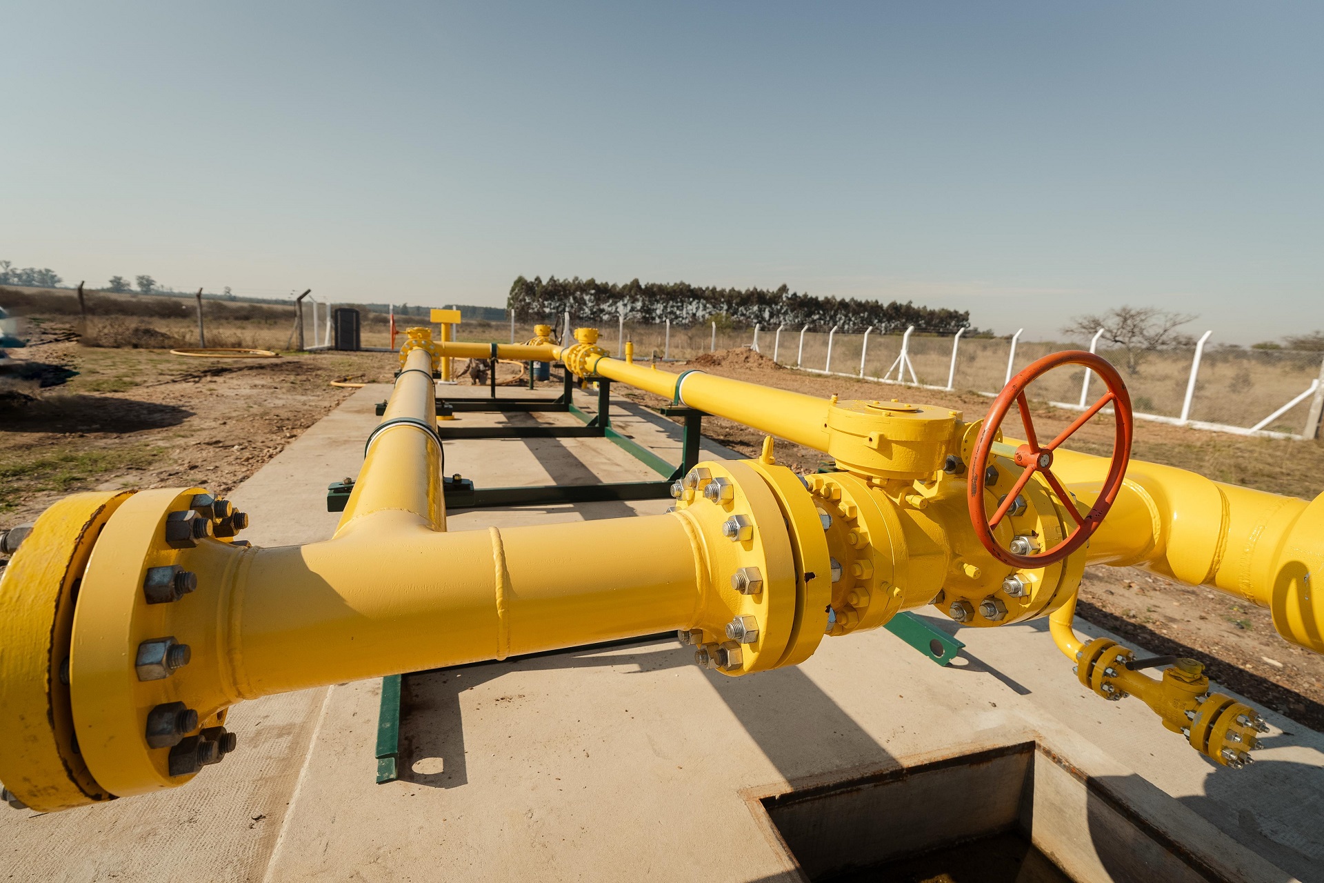 El Gasoducto del Noreste Entrerriano alcanza el 92% de avance. Foto: Gobierno de Entre Ríos.