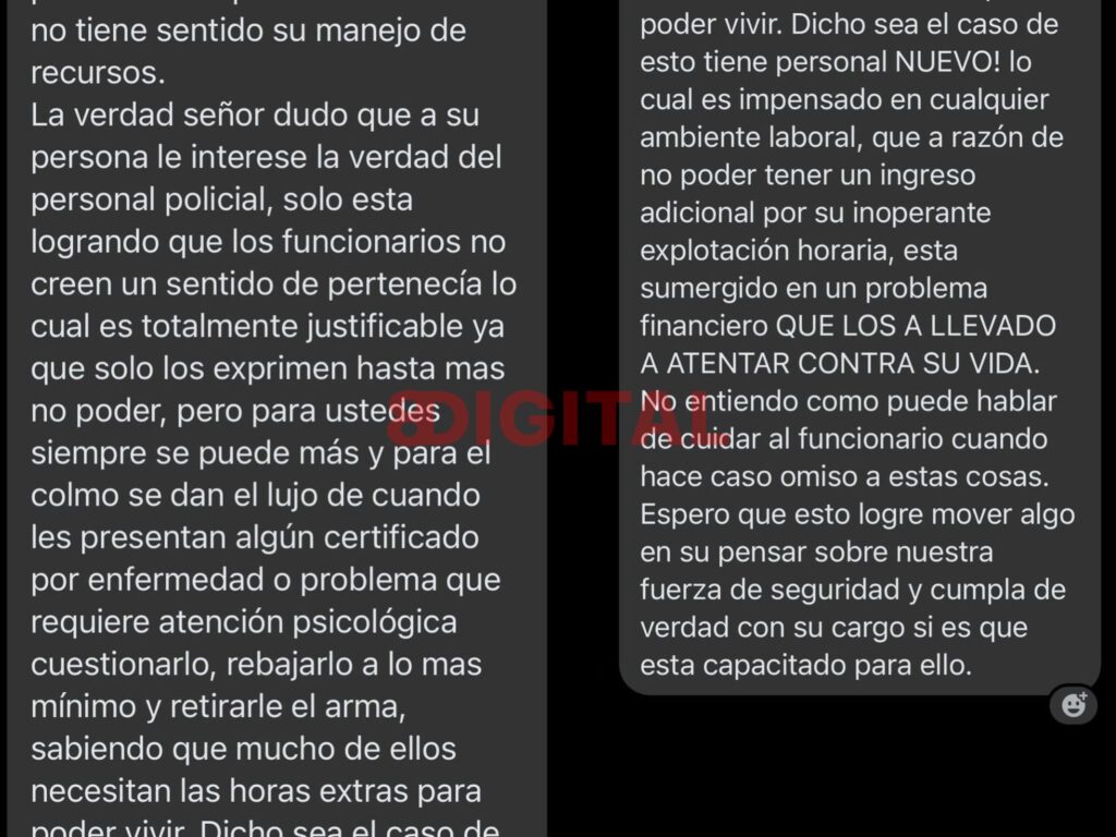 Denuncian explotación y abandono de agentes recién incorporados a la Policía de Entre Ríos. Foto: PyJ.
