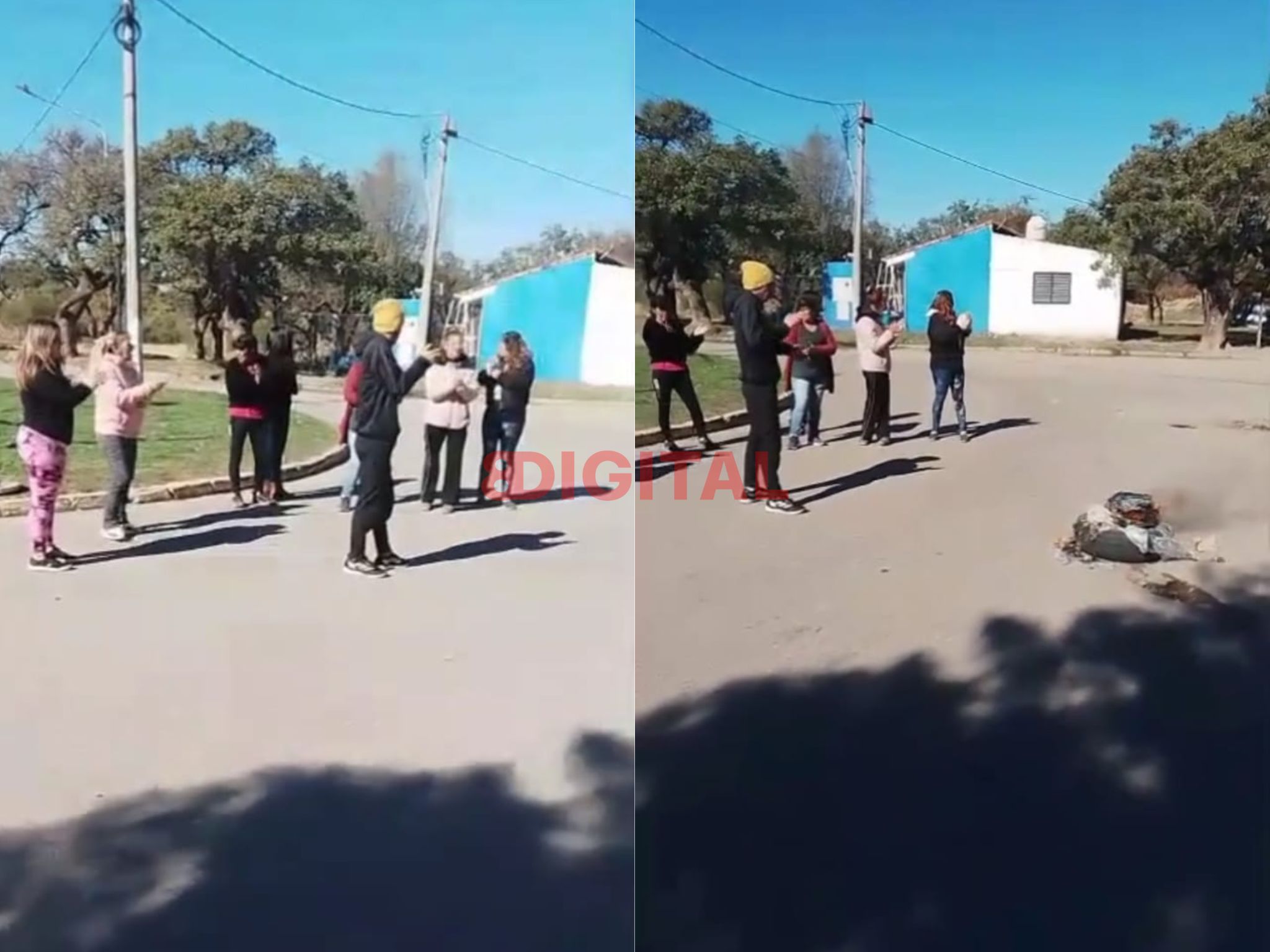 Vecinos de Bajada Grande llevan 4 días sin luz. Foto: Elochodigital.