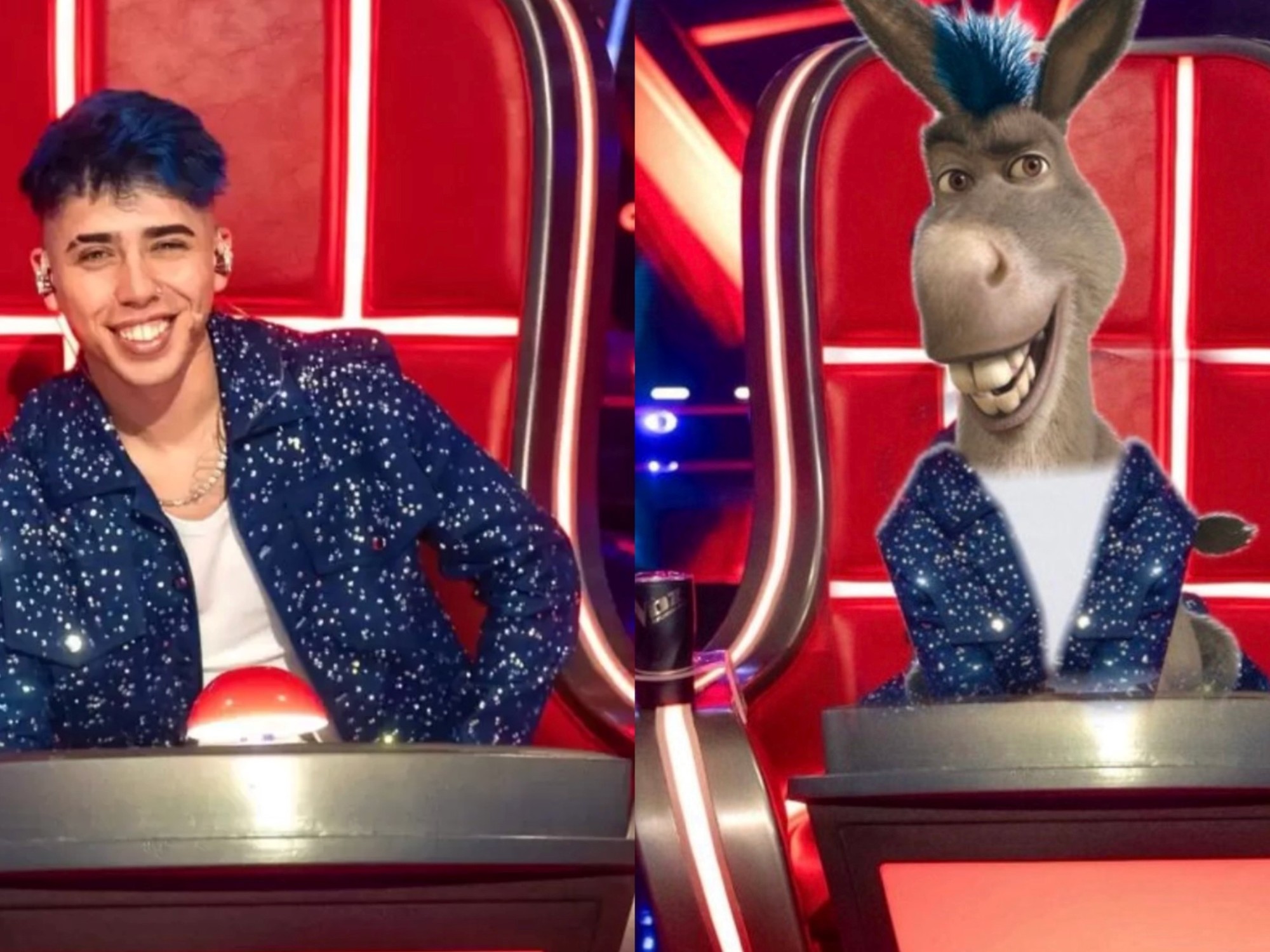 Luck Ra usó los memes para convertirse en el jurado más viral de La Voz Argentina, riéndose de sí mismo
