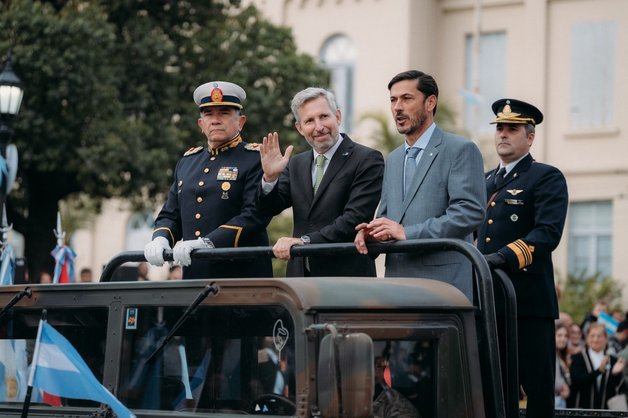 Acto por el 209° aniversario de la Declaración de la Independencia. Foto: Gobierno de Entre Ríos.