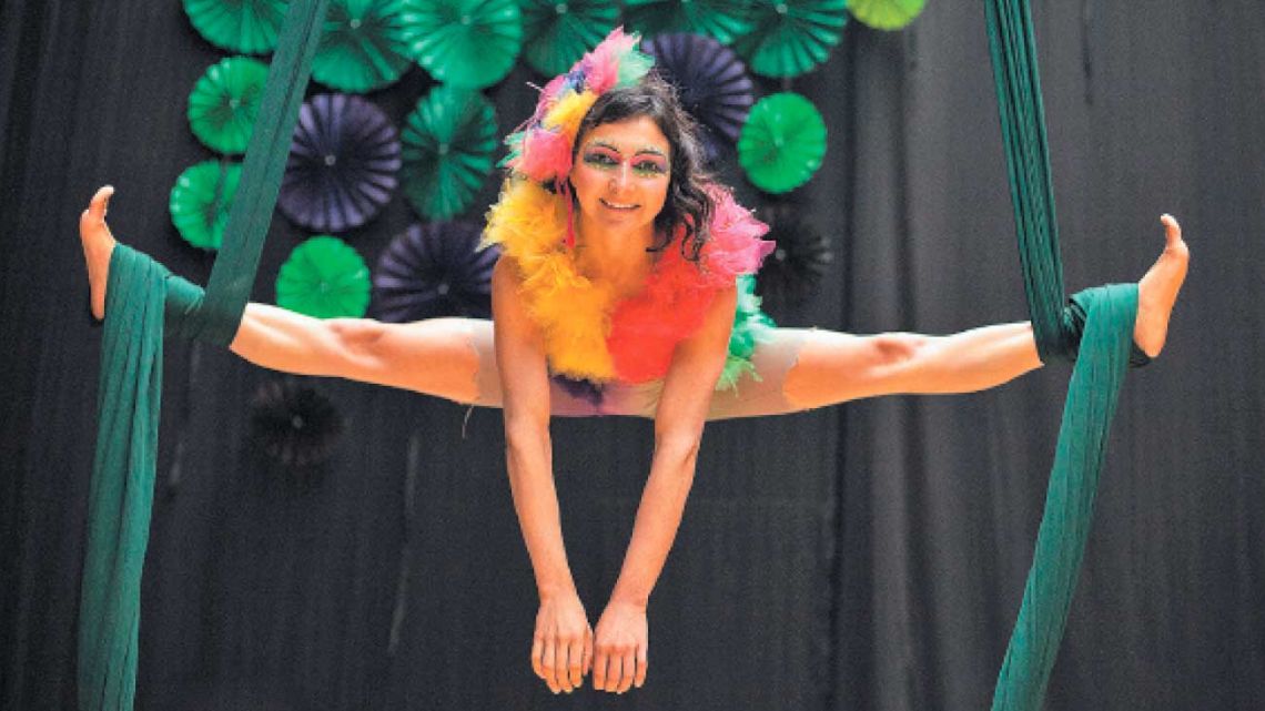 Un único cuerpo a través del trapecio
