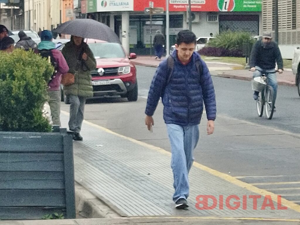 Tiempo inestable en Paraná. Foto: Elochodigital.