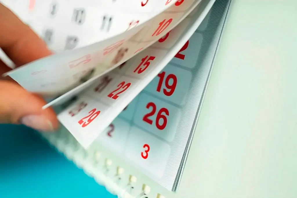Calendario. Archivo Elochodigital
