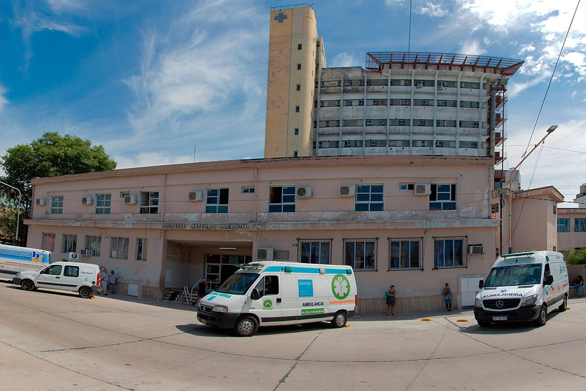 El hospital San Roque.