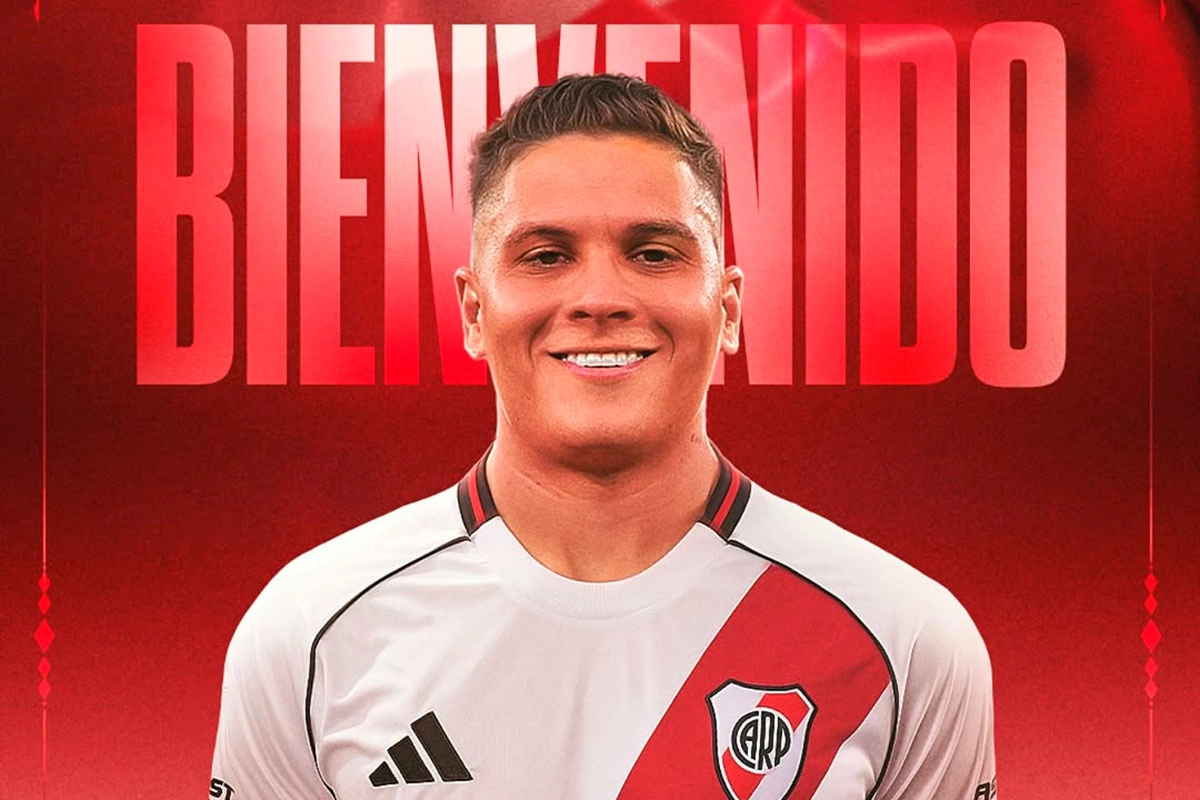 Juan Fernando Quintero fue oficializado. Foto: Prensa River.
