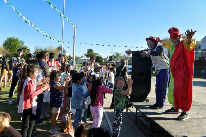 Las Infancias celebraron su día en barrio El Sol Las Infancias celebraron su día en barrio El Sol