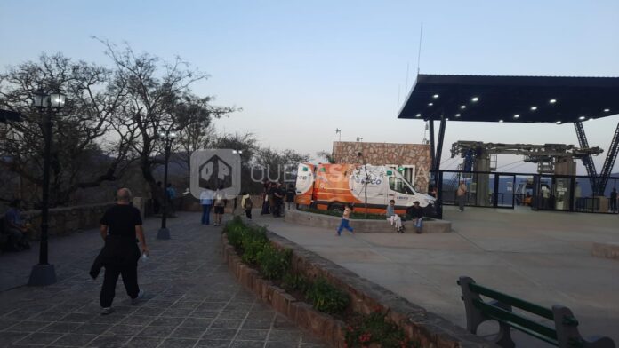 Se descompensó un turista en la cima del cerro San Bernardo. Foto: QuePasaSalta.