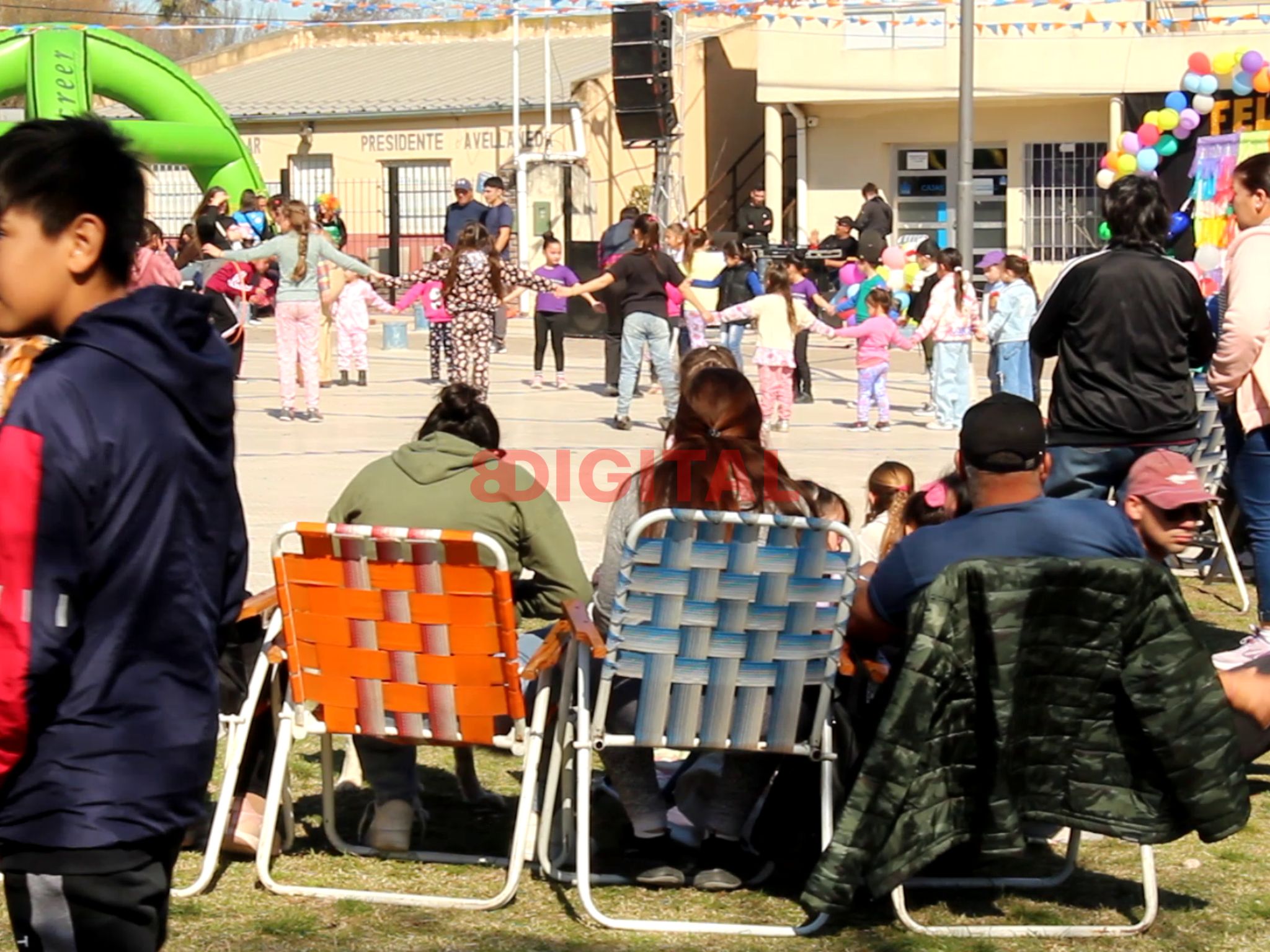 Colonia Avellaneda celebró el Día del Niño. Foto: Elochodigital