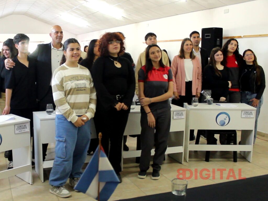 Cierre del Consejo Deliberante Estudiantil en Colonia Avellaneda. Foto: Elochodigital