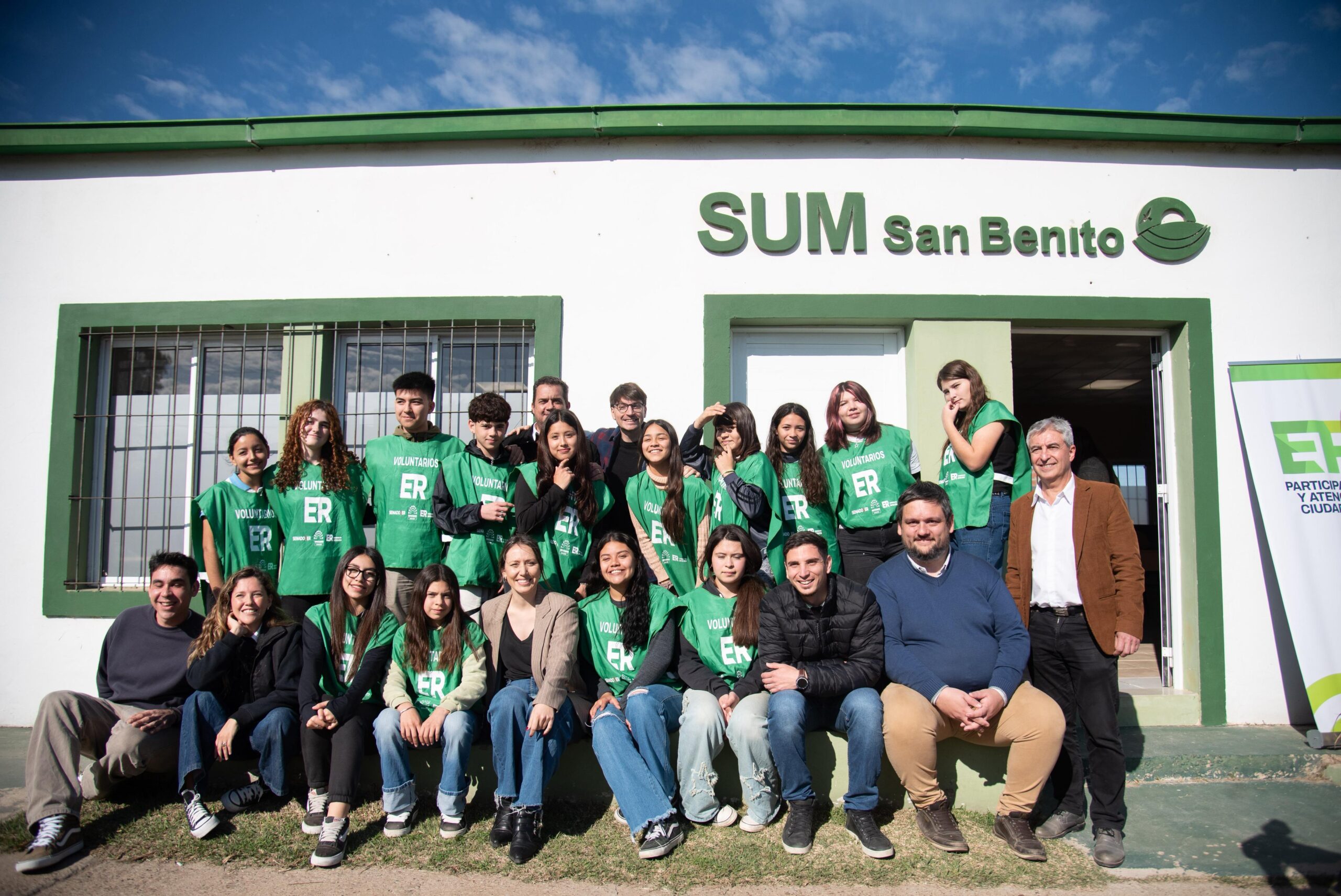 Voluntarios ER inició el Mes de las Infancias en San Benito