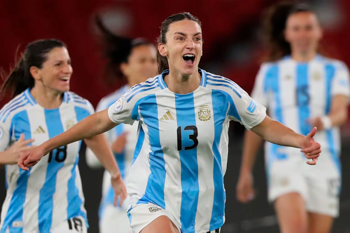 La Selección argentina se quedó con el tercer puesto de la Copa América. Foto: (EFE).