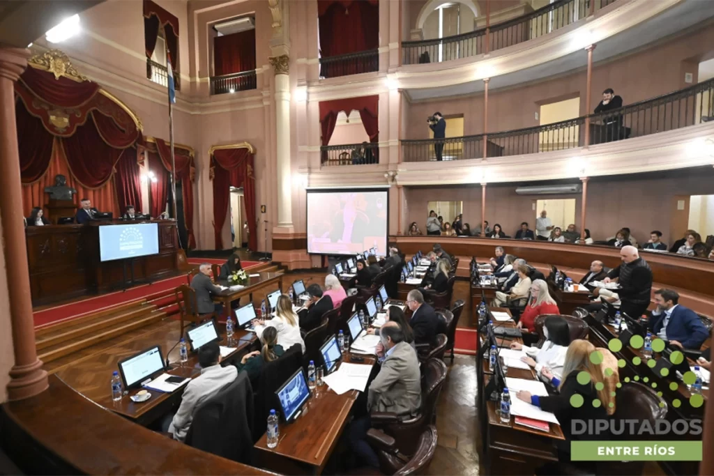 Cámara de Diputados de Entre Ríos. Foto: Prensa Diputados