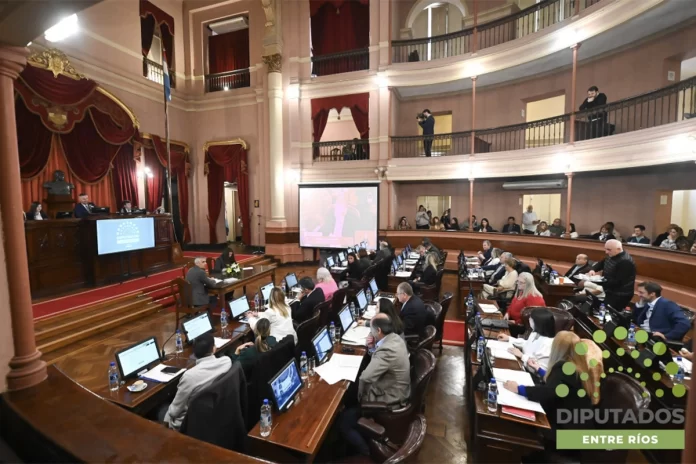 Cámara de Diputados de Entre Ríos. Foto: Prensa Diputados Cámara de Diputados de Entre Ríos. Foto: Prensa Diputados