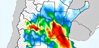 El sector donde se esperan abundantes lluvias. Foto: INTA