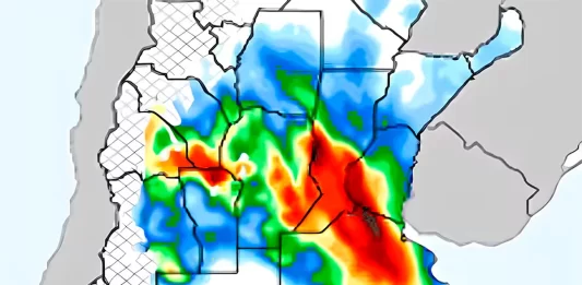 El sector donde se esperan abundantes lluvias. Foto: INTA