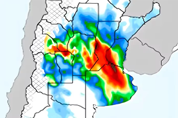El sector donde se esperan abundantes lluvias. Foto: INTA