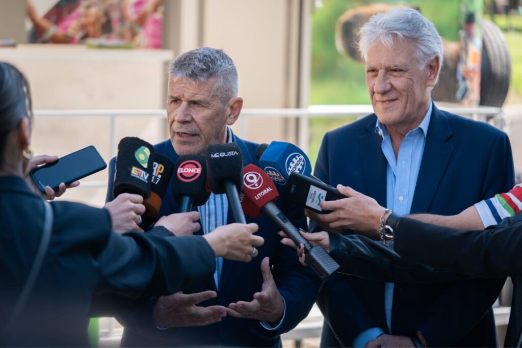 El secretario de Turismo, Jorge Satto