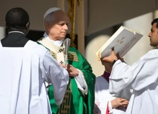 Papa León XIV reza por las víctimas del tifón Ragasa en Asia Papa León XIV. Foto: Vatican News