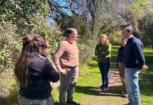 Avanzan en el fortalecimiento de la Reserva Natural Montecito de Lovera en Cerrito. Foto: Gobierno Entre Ríos