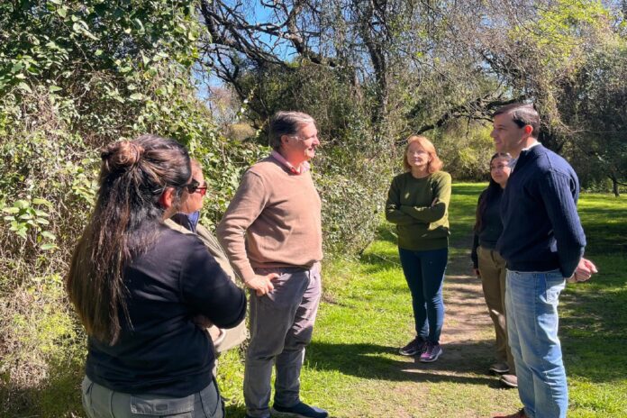 Avanzan en el fortalecimiento de la Reserva Natural Montecito de Lovera en Cerrito. Foto: Gobierno Entre Ríos