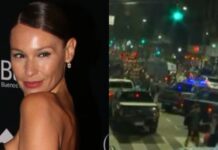 Los delincuentes que asaltaron la casa de Pampita se quisieron dar a la fuga (Foto: Movilpress-captura Eltrece)