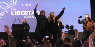 Milei cerró la campaña en Moreno. Foto: La Libertad Avanza