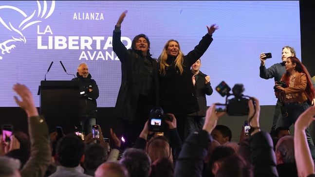 Milei cerró la campaña en Moreno. Foto: La Libertad Avanza