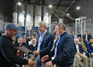 Frigerio anunció baja histórica de impuestos, créditos verdes y más incentivos