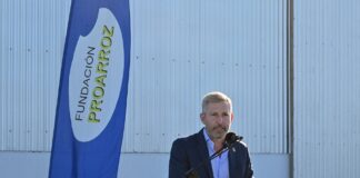 Frigerio anunció un alivio histórico para el arroz entrerriano. Foto: (ER).