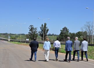 Frigerio inauguró la repavimentación del Acceso Sur a Concordia Frigerio inauguró la repavimentación del Acceso Sur a Concordia