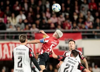Flamengo elimina a Estudiantes de La Plata. Foto: Prensa Estudiantes de La Plata.