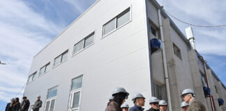 Frigerio recorrió la planta de Calisa. Foto: Gobierno de Entre Ríos