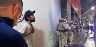 “Me quieren matar”: un hombre entró a cuchillazos a Crónica TV y fue detenido