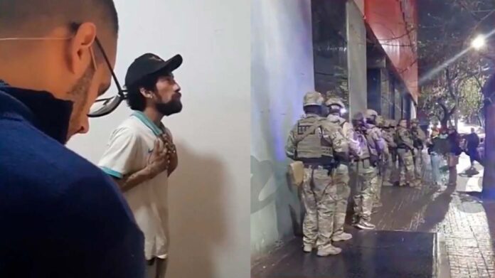 “Me quieren matar”: un hombre entró a cuchillazos a Crónica “Me quieren matar”: un hombre entró a cuchillazos a Crónica TV y fue detenido