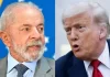 Lula y Donald Trump.