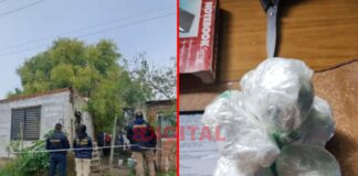 Incautan medio kilo de cocaína “pura” tras cinco allanamientos en barrio Cáritas. Foto: (PER)