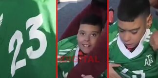 Benja cumplió su sueño. Foto: Captura