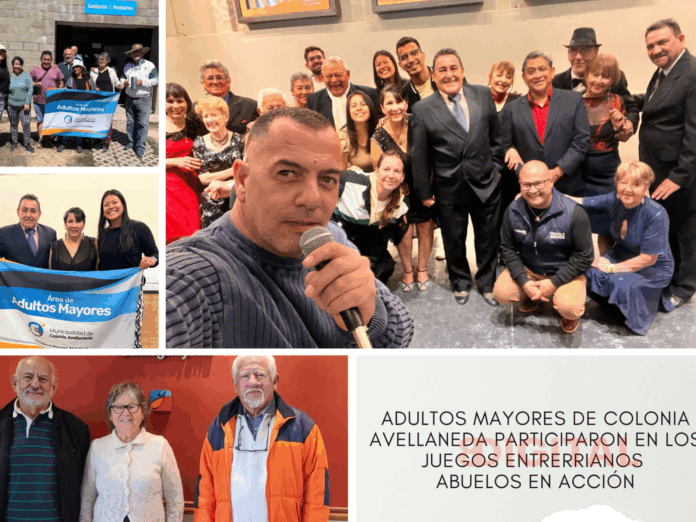Adultos mayores de Colonia Avellaneda participaron en los Juegos Entrerrianos Abuelos en Acción