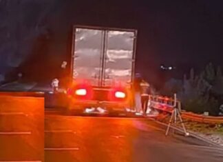 Un siniestro vial en el kilómetro 69 de la Ruta Provincial 11. Foto: P.E.R.