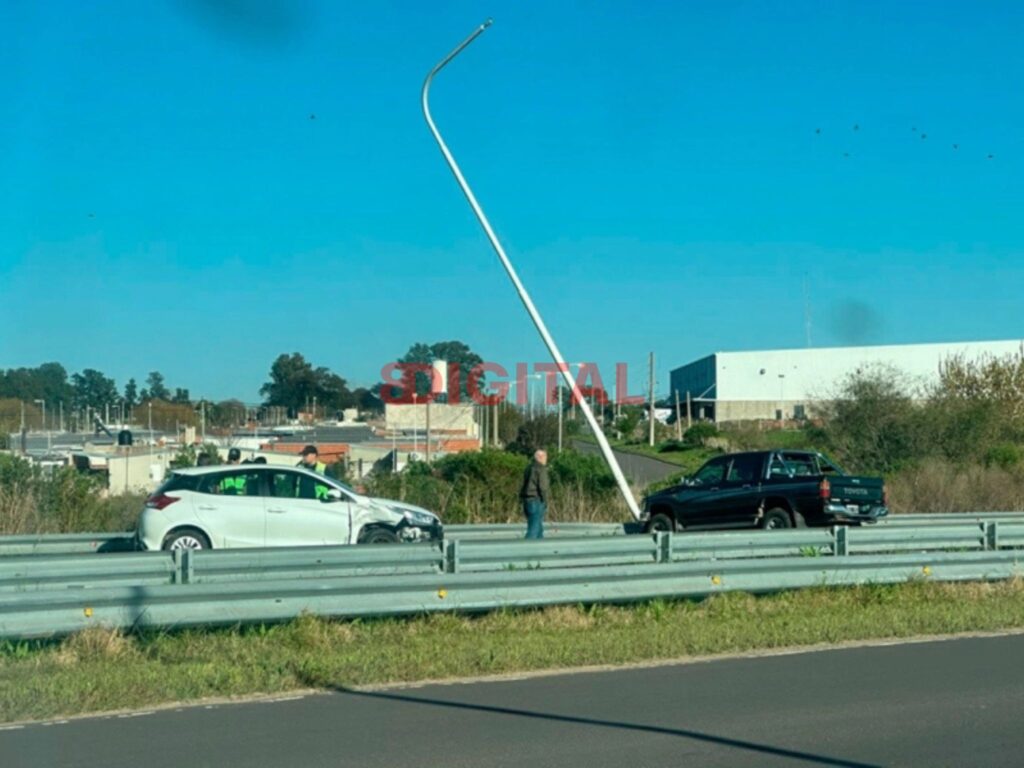 Accidente en Colonia Avellaneda. Foto: Elonce