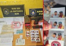 Imagen de los operativos. Foto: NA.