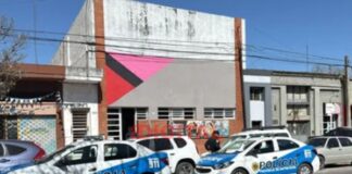Robo en un gimnasio del microcentro de Paraná. Foto: Reporte 100.7