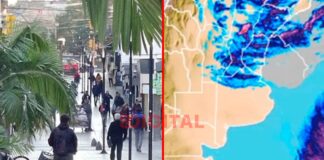 Vuelven las lluvias a la provincia. Foto: Elochodigital/Meteored.