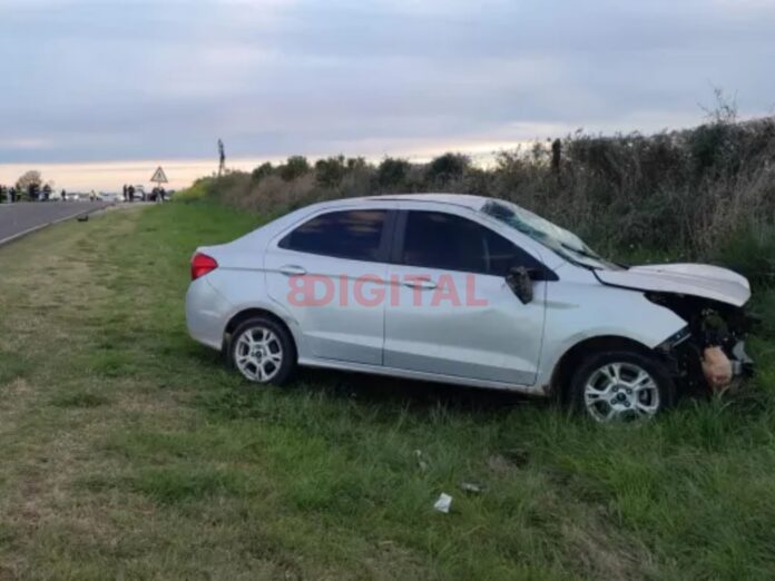 Choque frontal en la Ruta 11.