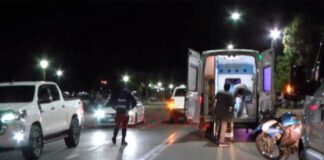 Grave accidente en la Costanera de Paraná. Foto: Elonce.